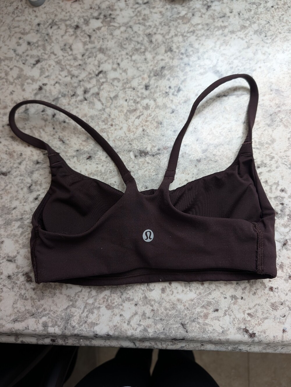 lululemon Wunder Train Strappy Racer Bra Light Support Size 2
